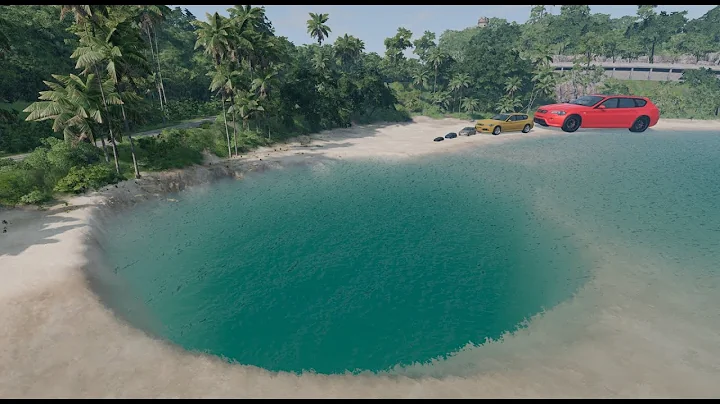 Big & Small Cars vs Giant Pit – BeamNG.Drive