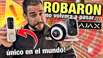LADRONES y OKUPAS no quieren que tengas ESTO! AJAX Doorbell y cámaras AJAX