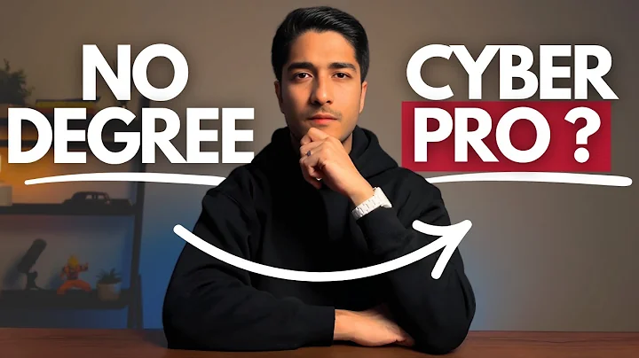 You DON'T need a degree to be in CYBERSECURITY - Common MYTHS BUSTED!
