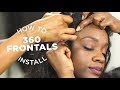 How To Sew In A 360 Lace Frontal With Bundles