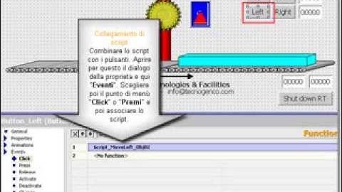 Wincc Flexible Tutorial - Movimento oggetti con l