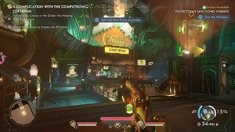 A Complication With The Computronic Cerebrum  - The Outer Worlds 2