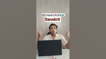 Oldest language in the world