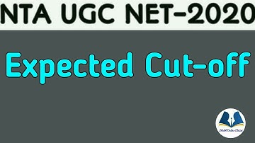 NTA UGC NET-2020/Expected cut-off-2020