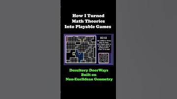 Playable Math Gameplay & Devlog - Desultory Doorways #mathgames #indiegame #gamedev #educational