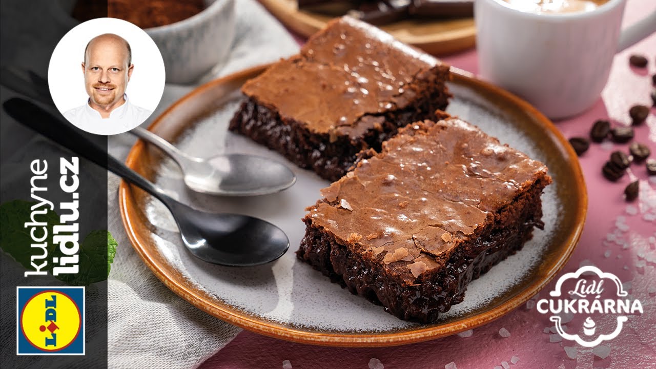 Kávové brownies  - Roman Paulus - Lidl Cukrárna