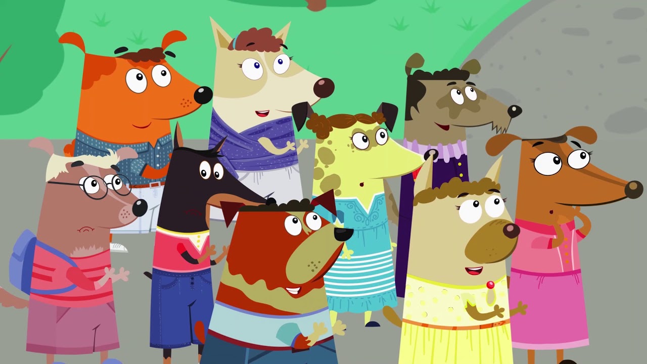 Мультик про собак! Щенки Бублик и Кисточка - мультики для детей ...