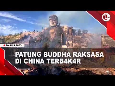 PATUNG BUDDHA RAKSASA DI CHINA TERB4K4R | U-NEWS