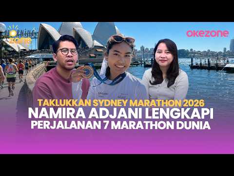 Taklukkan Sydney Marathon 2026, Namira Adjani Lengkapi Perjalanan 7 Marathon Dunia I Morning Zone