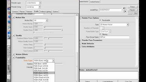12  Creating a motion vector layer and outputting it correctly
