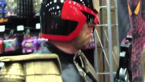 SDCC 2012  Judge Dredd & Miscellaneous Judge Cosplay l HD