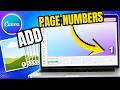 How to Add Page Numbers in Canva (Step-by-Step Guide)