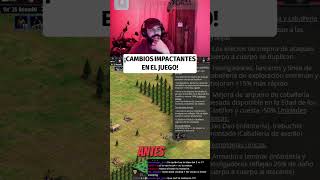 ¡Cambios impactantes en el juego!#short #ageofempires2definitiveedition #aoe2  #aoe2de