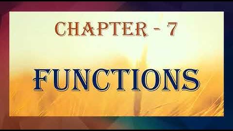 Calling a Function | Passing Parameters in Functions | Python | XII STD CS | Chapter 7 | #TNSCERT