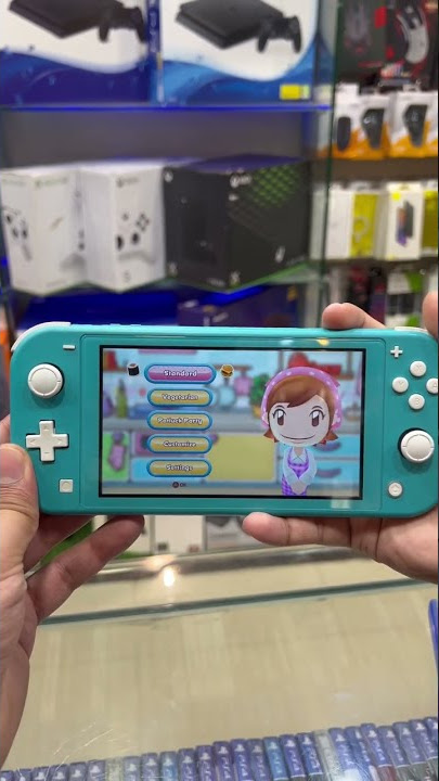 Cooking Mama Cookstar On Nintendo Switch Lite Turquoise / Best Cooking Game On Nintendo #cookingmama