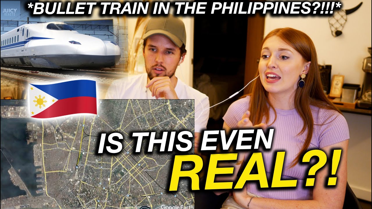 BULLET TRAIN in the PHILIPPINES?! Reaction (This Is INSANE!)