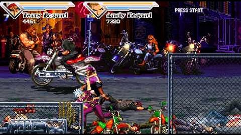 ART OF FIGHTING VS FATAL FURY P. MATCH