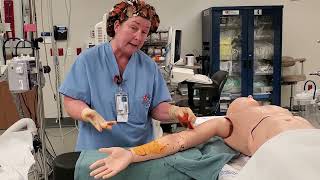 Upper Extremity Prep with Betadine