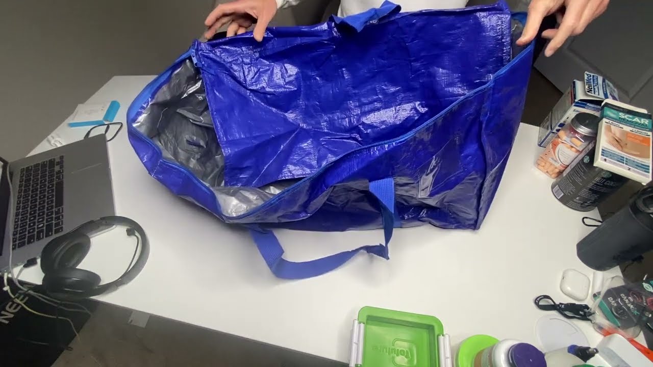 TICONN 6 Pack Extra Large Moving Bags with Zippers & Carrying Handles