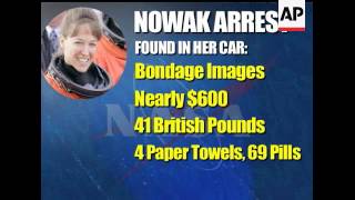 A police search of former astronaut Lisa Nowak's car turned up bondage photos on a computer disk, Br