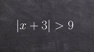 How to solve and graph an absolute value inequality
