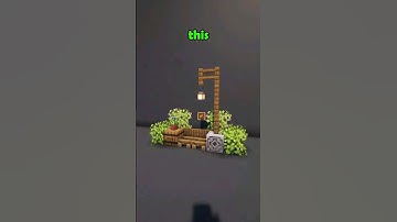 Minecraft Park Bench 💺 [Design Tutorial] #minecraft