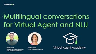 Virtual Agent Academy: Create multilingual conversations for Virtual Agent and NLU