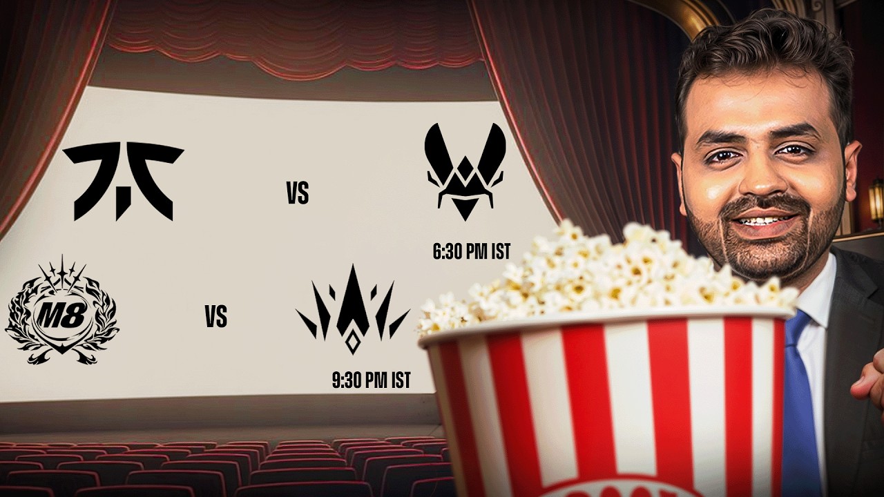 FNC Vs VIT | M8 VS BBL | VCT EMEA - Kickoff Day 13 Watch Party 