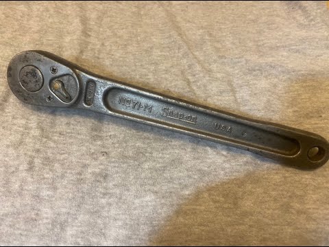 Snap-On No.71-M Vintage Ratchet 1/2” Drive TEARDOWN