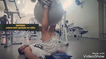 Perder barriga - Abdominal infra com bola