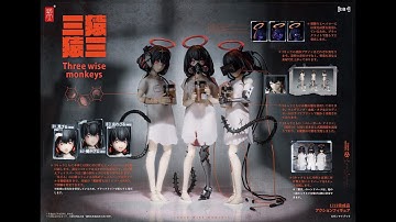 【蝸之殻SNAIL SHELL】 三猿 （Three wise monkeys）/©ゼンマイブック /スネイルシェル/蝸之殼 /蜗之壳