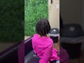 Very NATURAL, very CUTESY, very DEMURE… #littlegirlhairstyle #protectivestyles #naturalhair