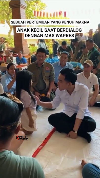 Kasih Sayang Wapres Gibran Sederhana Tapi Penuh Makna #gibran #gibranrakabumingraka #wapresgibran
