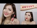 MKUP Creamy Matt Lipstick | Review + Swatches (IDN SUB) | Christine Sindoko