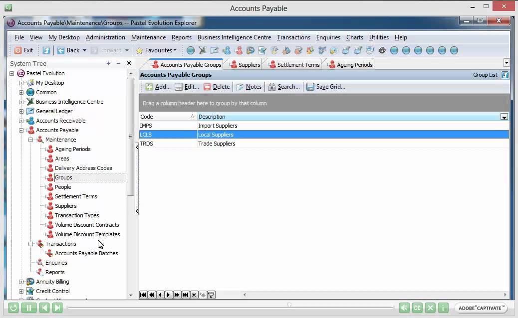 Sage Evolution Accounts Payable Overview - YouTube