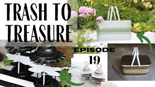 Trash to Treasure Projects ~ Home Decor Makeovers ~ Before and After DIYs ~ Trash to Treasure DIYs