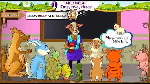Lilly,Billy and Gullu || English || textbook ||English std 5 || unit 1|| activity 2
