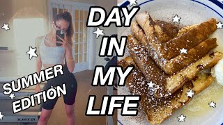 SUMMER DAY IN MY LIFE VLOG 2021: life update q&a, javy coffee, tanning, being productive