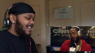 NIPSEY HUSSLE FREESTYLES ON FLEX | #FREESTYLE089 (REACTION)