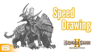 Order and Chaos 2: Redemption - Speed drawing video