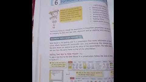 Formatting a presentation in powerpoint| formatting slides in powerpoint| class 5 computer chapter 6