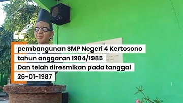 VLOG YANG MENUNJUKAN APA SAJA DI SEKOLAH SMPN 4 KERTOSONO selamat menonton 