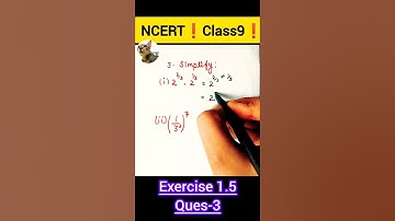 Class9 ❗ NCERT ❗ (exercise 1.5)ques3