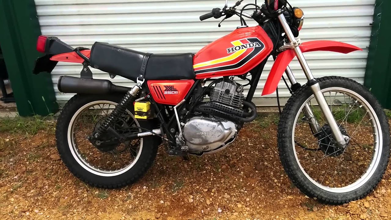 1979 Honda Xl250s Youtube