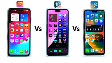 iOS 18 vs iOS 17 vs iOS 16 Fully Ui Comparison With Android iOS Launcher