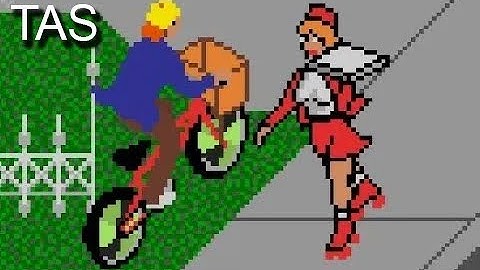 [TAS] Paperboy Arcade 681,616 (Hard Way) (in 8:31) (Grand Slam 1,331,863)