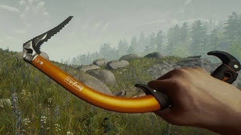How to find climbing axe (The forest)