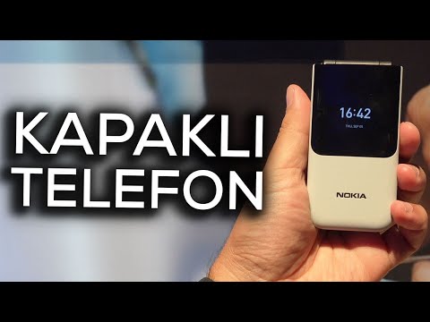 Kapaklı telefon döndü | Nokia 2720 Flip ön inceleme