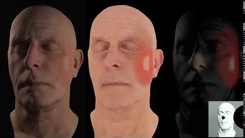 Skin Shader - Dynamic Blood Flow Simulation - RnD